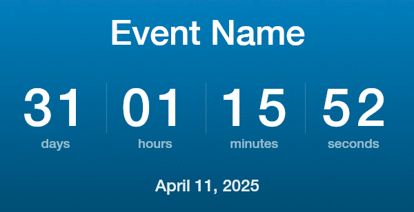 Countdown Clocks for Email