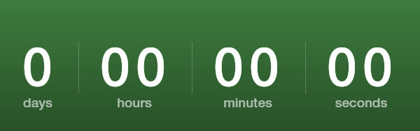 Countdown clock.